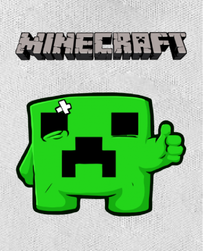 Minecraft kepurė super meat boy